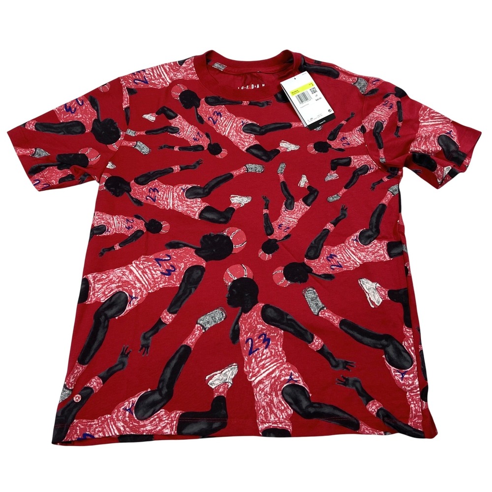 Chicago Bulls Shirt Womens Small NBA Basketball Jordan 23‎ Loose Fit Tee